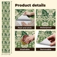 thumbnail image 5 of Cottagecore Peel and Stick Wallpaper 17.7in x 9.8ft Botanical Frog Green Leaves Floral Elements Contact Paper Self-Adhesive Removable Wall Paper for Bedroom Kitchen Cabinet Décor Renter Friendly, 5 of 8