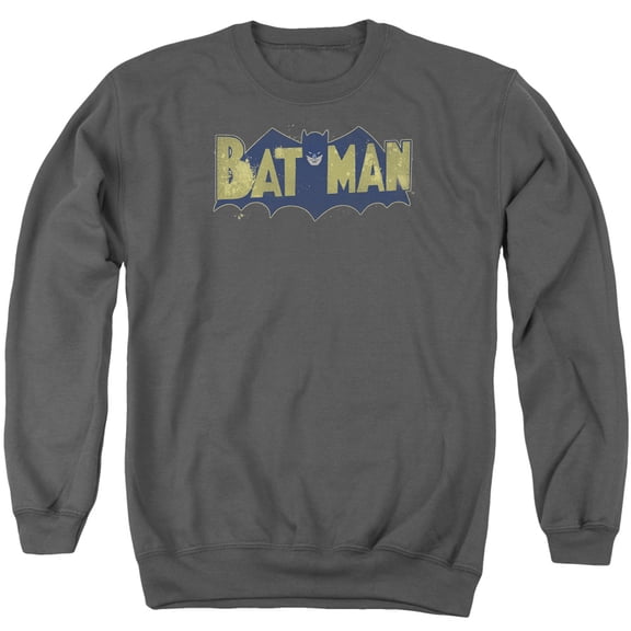 Batman - Vintage Logo Splatter - Crewneck Sweatshirt - X-Large