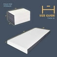 Heyward 6” Foldable XL Twin Mattress, Machine Washable, Trifold Small Memory Foam Mattress
