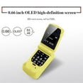 thumbnail image 2 of Mini Cell Phone Mini Flip Mobile Phone 0.66 Inch Screen Bluetooth Dialer Smallest Mobile Phone, 2 of 5