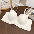 thumbnail image 2 of ATOYSOY Everyday Bra Daily Solid Color Breathable Push Up Underwear Seamless Workout Girls Teens Smoothing Comfy Bra White, 2 of 4