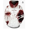 thumbnail image 1 of Haut Unisexe Hommes Femmes Chandail Imprimé Graphique 3D Mode Hip Hop Chandails à Capuchon, 1 of 4