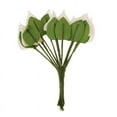 thumbnail image 5 of 240Pcs Mini Calla Artificial Flower Bouquet Wedding Decoration DIY Wreath Gift White, 5 of 8