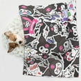thumbnail image 5 of Lsque Sanrio Pattern Waterproof Throw Blanket Pet Blanket for Dogs & Indoor Cats, Washable - Shaggy Plush Calming Long Faux Fur & Velvet Dog Blanket -Medium, 5 of 8