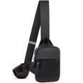 thumbnail image 1 of Bolso bandolera LKEX Mini bandolera impermeable de nailon Negro 17 x 3 x 22 cm, 1 of 7