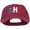 Wine, variant on Chile CHL Flag Embroidered Low Profile Cap - Wine OSFM
