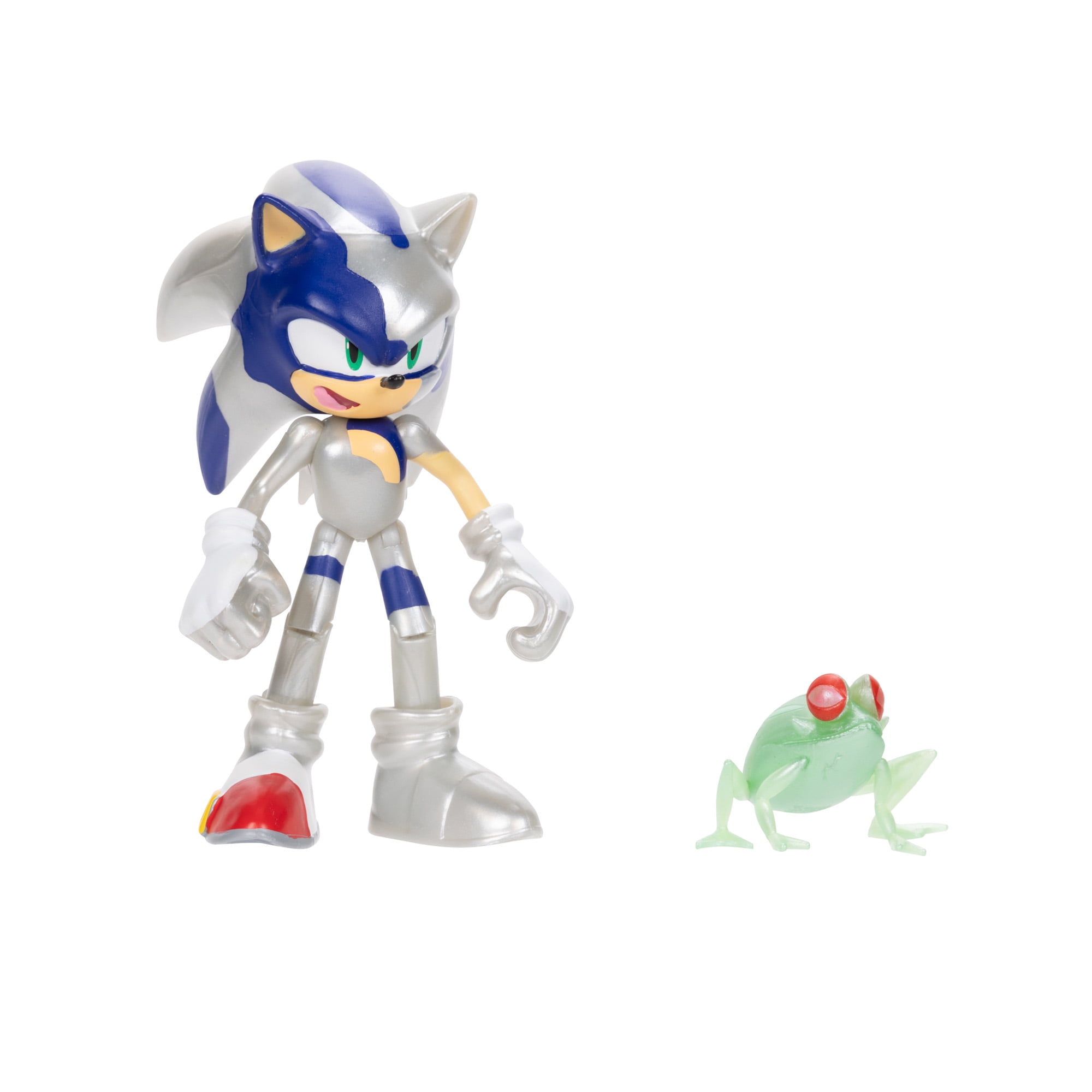 Sega 4 inch Tall Action Figure Comic Metal Virus Sonic with 11 Points of Articulation