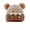 1-Beige218, variant on Oiyii Toddler Boys Cartoon‑Embroidery Knit Hat Solid Winter‑Warmth Beanie Daily‑Wear Headwear, Beige