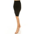 thumbnail image 4 of Women's Elegant Pencil Skirt with Large Waistband, 4 of 5