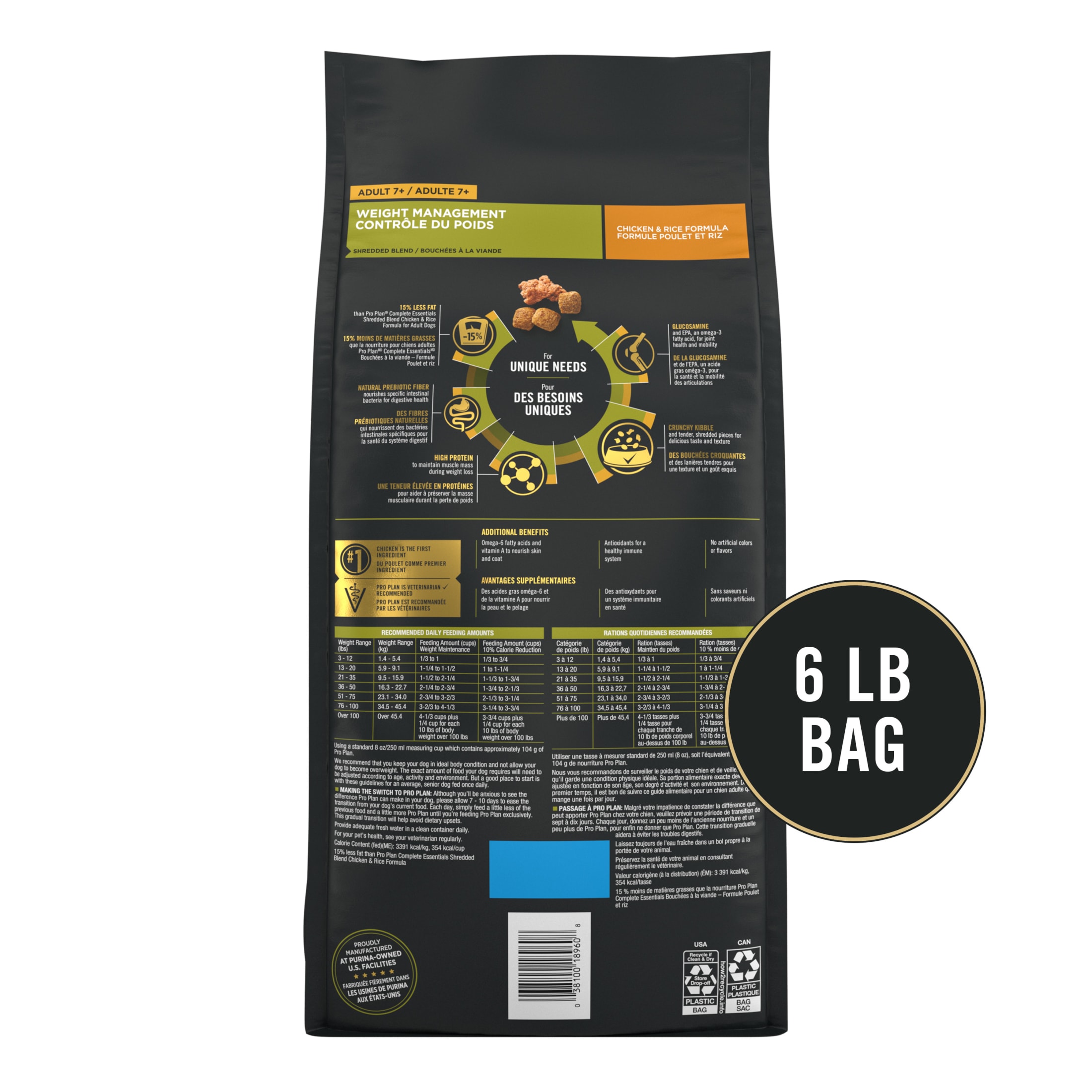Purina Pro Plan SENIOR Weight Management Dry Dog Food photo 6