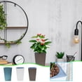 thumbnail image 3 of B Self Watering Plastic Flower Pot With Brick Pattern Design Lazy Garden Planter For Indoor Outdoor Use Multi Color Water Storage System For Plants Easy To Use Modern Design, 3 of 3