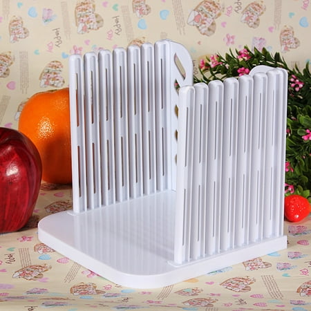 Bread Slicer Adjustable Bread Slicer Cutter Foldable and Adjustable Bread Toast Slicer Bagel Slicer Loaf Sandwich Bread Slicer Toast Slice Cutter Mold ()