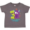 thumbnail image 3 of Inktastic Monster 3rd Birthday Boys or Girls Toddler T-Shirt, 3 of 5