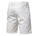thumbnail image 6 of Dolkfu Work Mens Shorts Casual Slim Fit Cargo Shorts Athletic Zipper Elastic Waist Mens 5 Inch Inseam Shorts 36, 6 of 7
