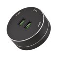 thumbnail image 1 of Yeacher Track Sockets Power Track Socket Outlet Electric Mobile Track Socket Power Track Adapter for Office Kitchen and Living Room, 1 of 8