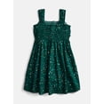 thumbnail image 2 of Weekend Academy Girls Printed Cotton Tank Dress with Smocked Waist, Sizes 4-18, 2 of 3