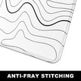 thumbnail image 5 of Large Mouse Pad, Desk Pad, XXL XL Extended Gaming Mouse Pad, Desk Mat for Office & Home, Long Keyboard Mat, Huge Mouse Pad, Desktop Full Cover 31.5" x 11.8", Minimalist Topographic Map White, 5 of 6
