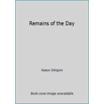 thumbnail image 1 of Pre-Owned Remains of the Day (Paperback) 088619444X 9780886194444, 1 of 1