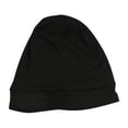 thumbnail image 2 of Under $10 Baseball Caps Black Women Solid Color Adjustable Elasticity Elastic Capless Cap, 2 of 5