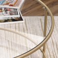 thumbnail image 2 of Sauder International Lux Round Coffee Table, 2 of 5
