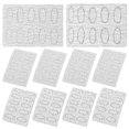 thumbnail image 4 of 10 láminas de almohadillas de pulido para pedicura, almohadillas exfoliantes y limadoras ovaladas para uñas, discos de lijado reemplazables, 4 of 7