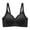 Black, variant on Bras for Women Seamless Solid Color Thin Push Up Bra without Underwire Comfortable Soft Underwear