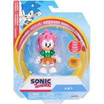Jakks Pacific Sonic The Hedgehog Classic Amy with Super Ring Action Figure