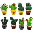 thumbnail image 4 of BESTYASH 8Ud Cactus De Resina Para Manualidades Accesorios Para Marco Y Jarrón, 4 of 7