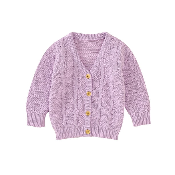Knitted cardigan top baby girl