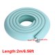 thumbnail image 2 of 2M Kids Baby Safety Rubber Bumper Strip Table Edge Corner Guard Protector(Green), 2 of 4