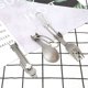 thumbnail image 5 of Juegos de cubiertos de titanio para exteriores: juego de cuchillos, tenedores y cucharas plegables, 3 piezas, utensilios portátiles de viaje con estuche de transporte, vajilla plegable de plástico y m, 5 of 8