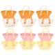 thumbnail image 2 of KAKOWELY 12 piezas de juguetes para bebés y niñas, bolsos, monederos, accesorios para muñecas renacidas., 2 of 5