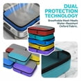 thumbnail image 2 of 5 Pack Large Capacity Packing Cubes Set for Travel, Breathable Mesh Suitcase Organizer Cube,Soft, Lightweight Fabric,Ideal for suitcase/luggage organization (15" × 12"), 2 of 7