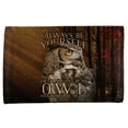 thumbnail image 1 of Always Be Yourself Unless Owl All Over Hand Towel, 1 of 1