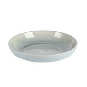 Gibson Elite Juno Moon 16 Piece Double Bowl Reactive Dinnerware Set - Blue