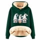 thumbnail image 1 of WILLBEST Sudadera con Capucha para Mujer, Estampado Navideño y de Cordero, Ideal para Otoño/Invierno Grande, 1 of 4