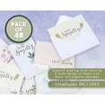 thumbnail image 4 of 48-Pack Sympathy Cards Bulk, Greeting Card with Heartfelt Sympathy, 6 Assorted Floral and Foliage Designs, Envelopes Included, 4 x 6 inches, 4 of 9