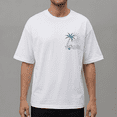 thumbnail image 7 of Men's 100% Cotton Short Sleeve Crewneck Graphic T-Shirt, Soft Breathable Moisture Wicking Casual Basic S-3XL, 7 of 7