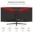 thumbnail image 4 of Sceptre Nuevo monitor Gaming Curvo de 30 Pulgadas hasta 200Hz 1800R 2025, 4 of 5