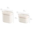 thumbnail image 5 of mdesiwst Wall-Mounted Trash Can with Lid Anti-Odor Insect-Proof Sealed Design No Drilling Large Opening Kitchen Garbage Bin, 5 of 7