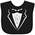 thumbnail image 3 of Inktastic Tuxedo Boys Baby Bib, 3 of 4