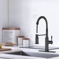 thumbnail image 4 of KOFUN Touch Kitchen Faucet, Kitchen Sink with Pull Down Sprayer, Brushed Nickel Stainless Steel Kitchen Faucets for Kitchen Sink, Touch Inductive Sensitive Faucet Mixer, 4 of 7