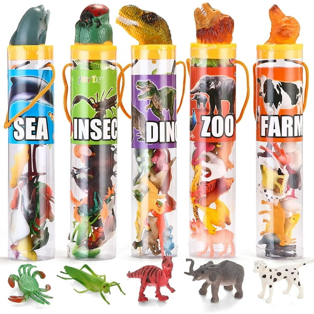 assorted animal figures