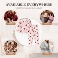thumbnail image 4 of Uemuo Strawberry Pattern Womens Pajama Sets,PJ Set for Women,Pajamas for Women Logo,Long Sleeve Pajama Set for Women,Soft Long Sleeve Top With Pants-Large, 4 of 9