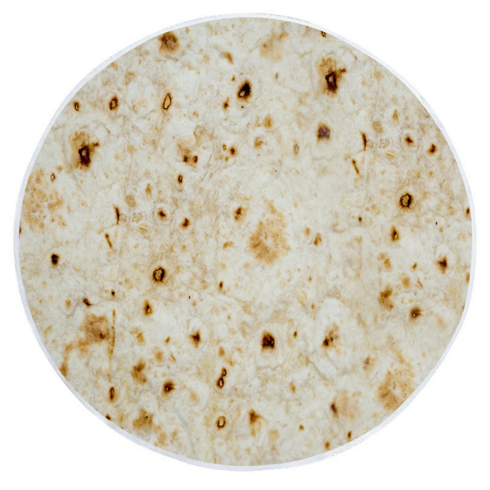 Burritos Tortilla Blanket, Human Burritos Wrap Blanket, Polyester fiber