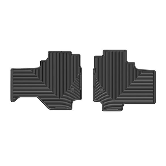 WeatherTech All-Weather Floor Mats compatible with Ram Truck 1500, Ram 1500 - 2nd Row, Black