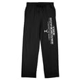 thumbnail image 7 of Yellowstone The Bunkhouse Adult Black Sleep Pajama Pants-Medium, 7 of 7