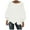 White, variant on YUGYXL Deals Fashion Crochet Hollow Out Long Sleeve Sweater for Women 2024 Teen Girl Irregular Hem Tunic Soft Knitted Sweaters Casual Solid Color Lightweight Comfy Clothes