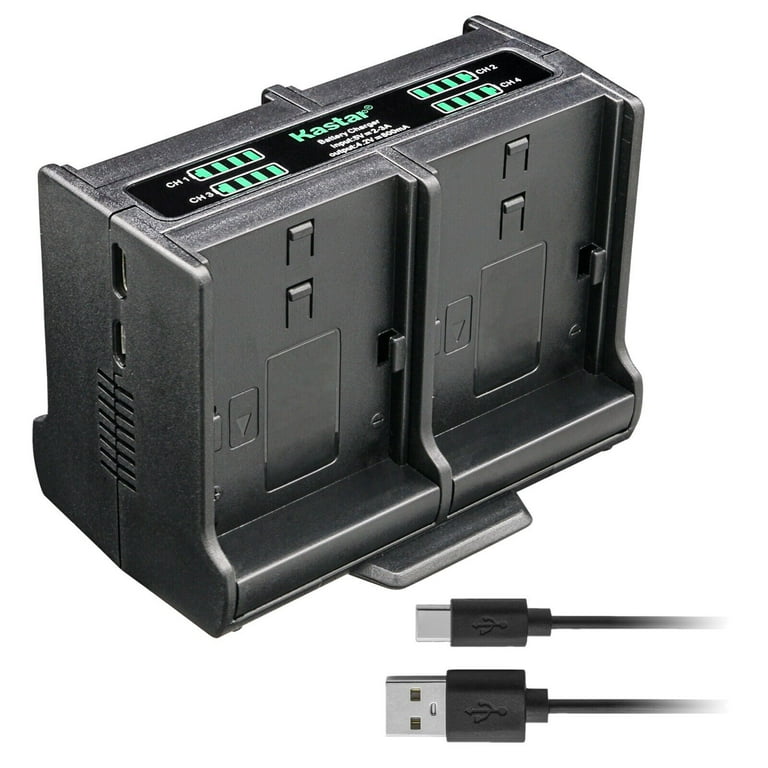  Kastar Dual USB Charger for LP-E10, LC-E10 and EOS