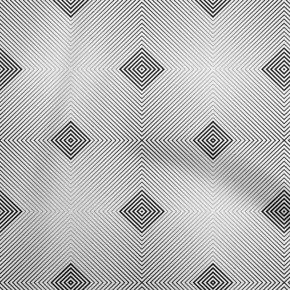 oneOone Viscose Jersey White Fabric Moire Diy Clothing Quilting Fabric Print Fabric By Yard 60 Inch Wide-NO